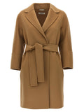 'S Max Mara Beige Wool Coat