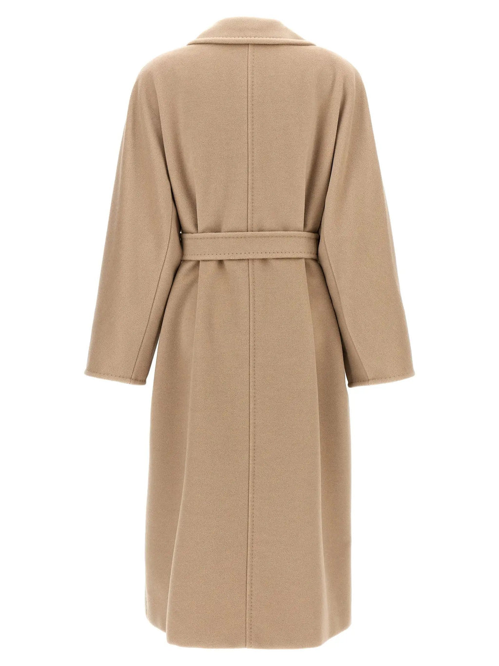 Manteau Max Mara en laine vierge beige