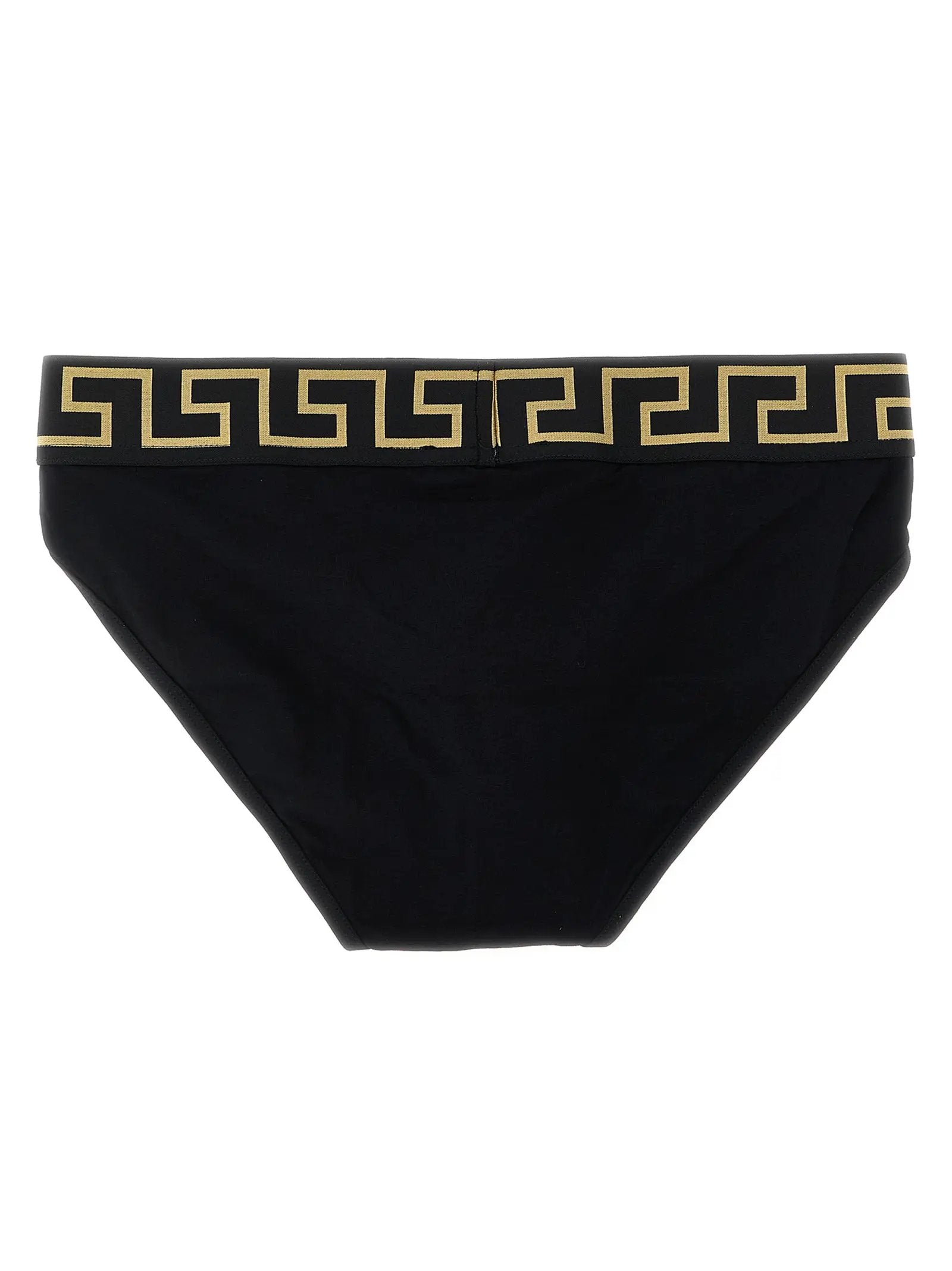 Versace Black Cotton Briefs