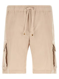 Brunello Cucinelli Beige Linen Bermuda Shorts