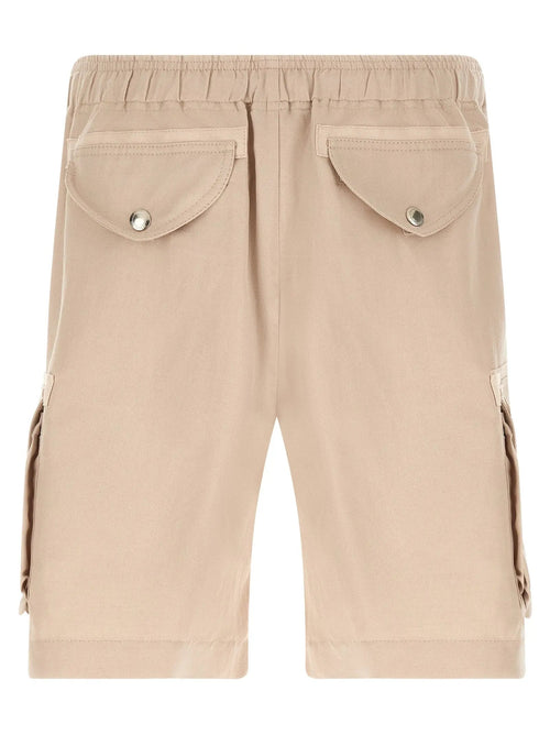 Brunello Cucinelli Beige Linen Bermuda Shorts