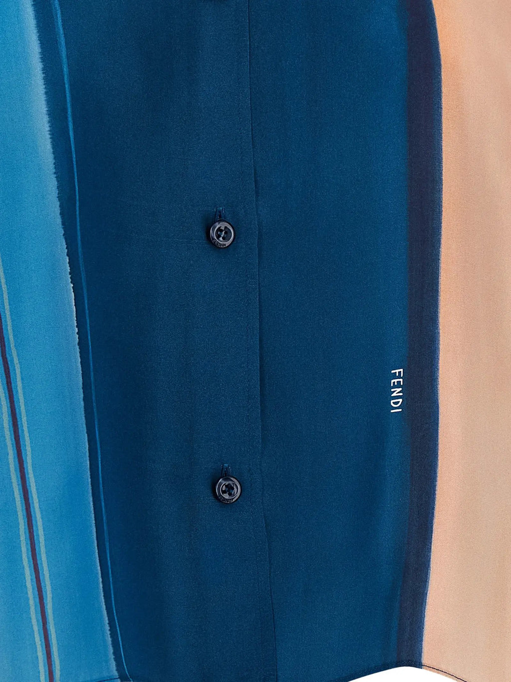 Fendi Multicolor Silk Blouse