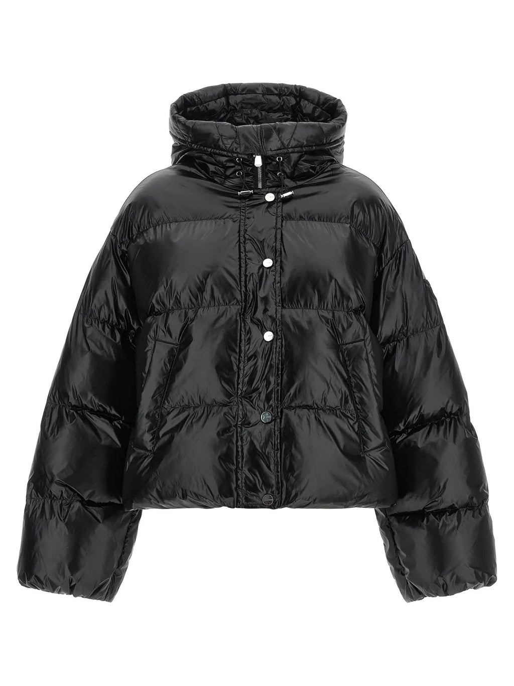 PINKO Black Polyamide Shell Jacket