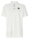 Canada Goose Canada Goose White Cotton Polo Shirt