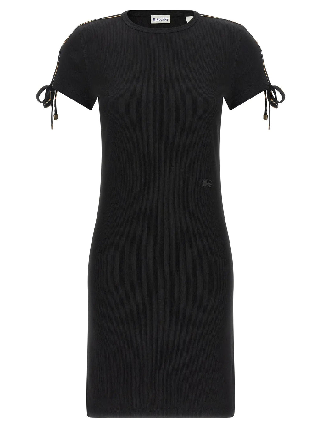 Burberry Black Cotton Short Dress