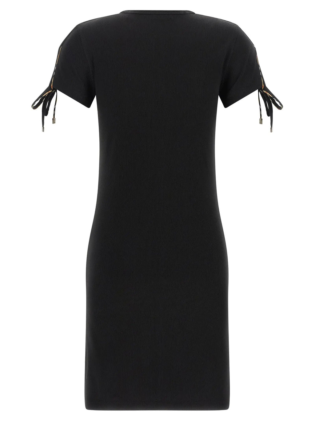 Burberry Black Cotton Short Dress