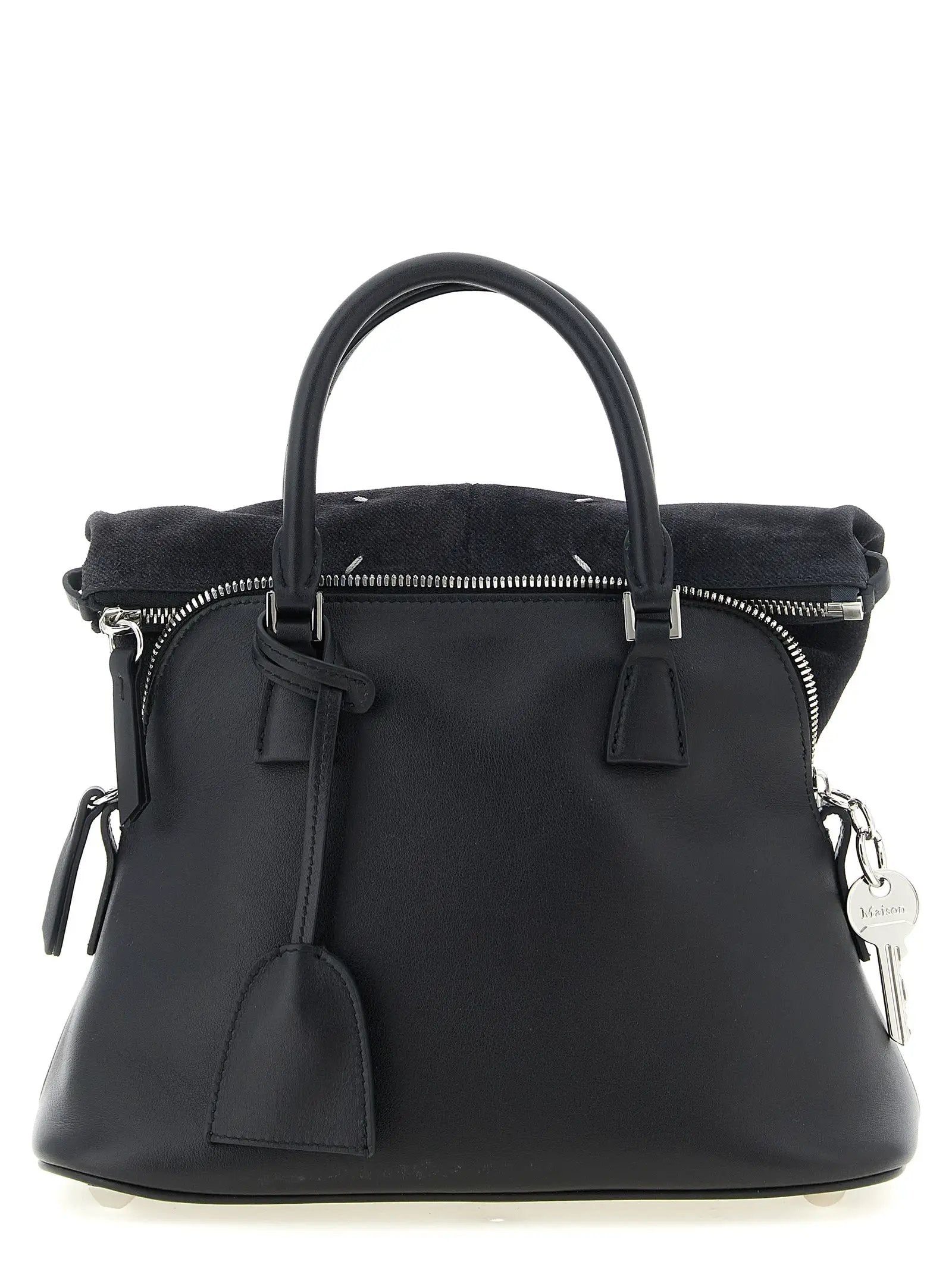 Maison Margiela Black Calfskin Shoulder Bag