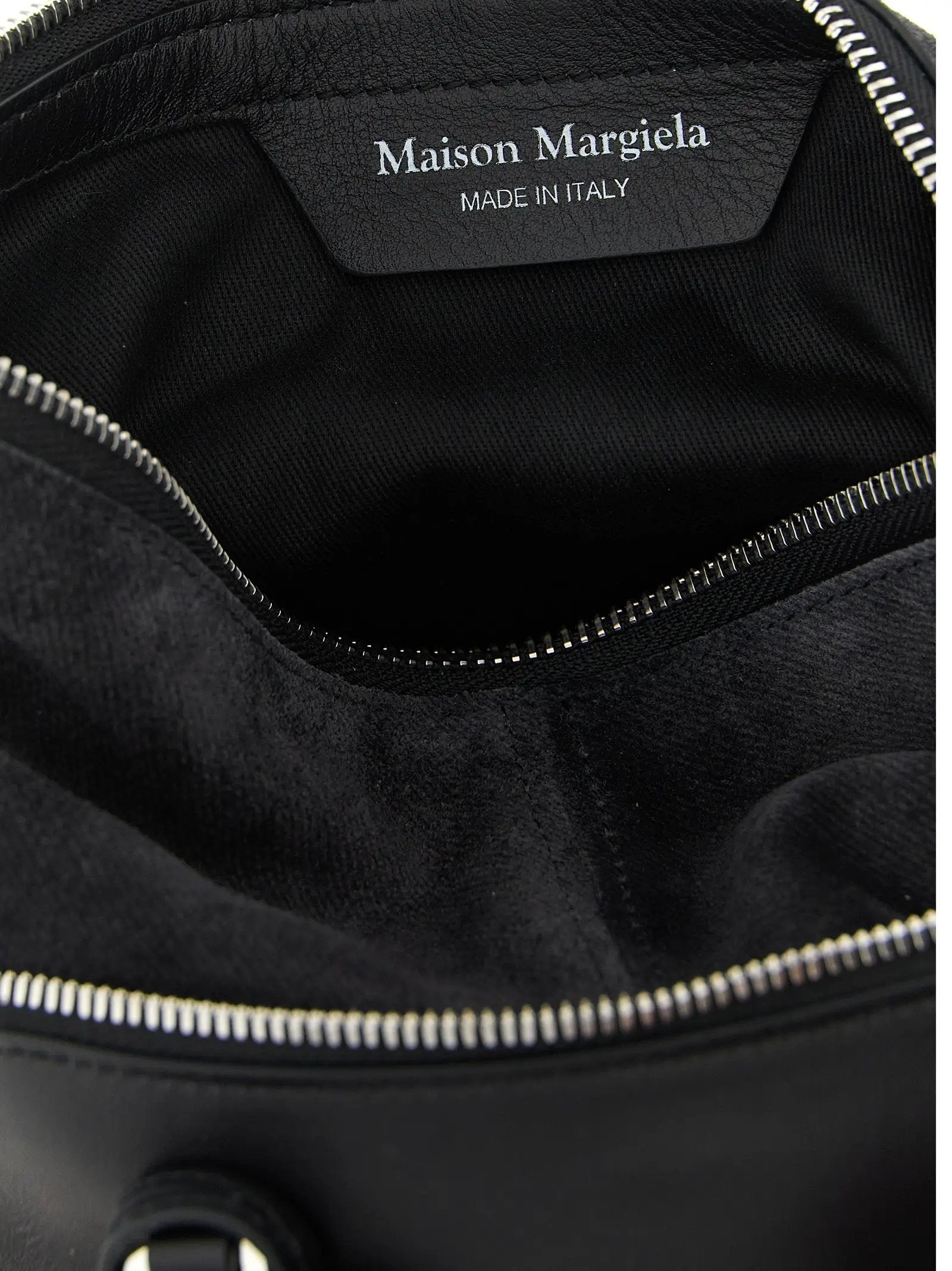 Maison Margiela Black Calfskin Shoulder Bag