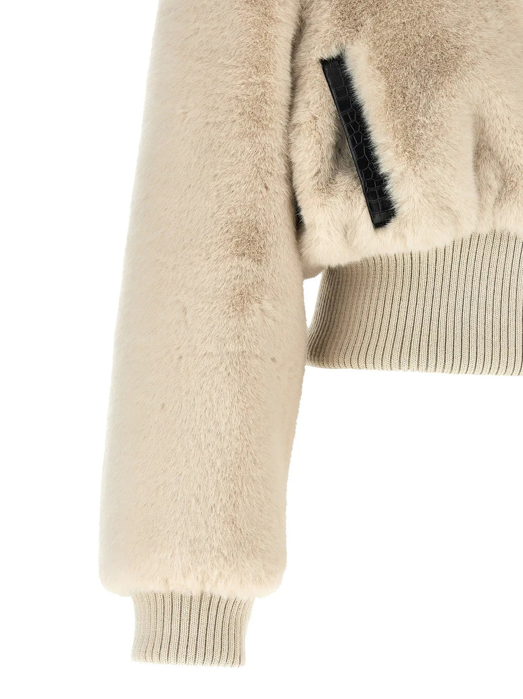 PINKO Beige Polyester Full-Length Jacket