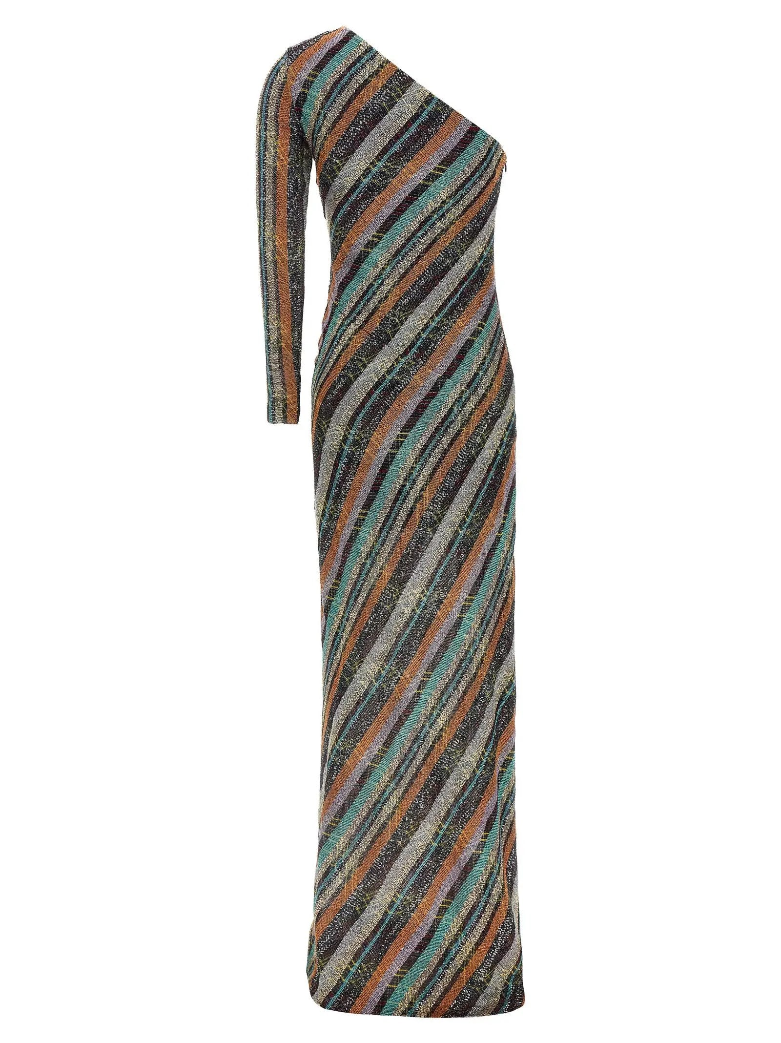 Robe longue Missoni multicolore en viscose