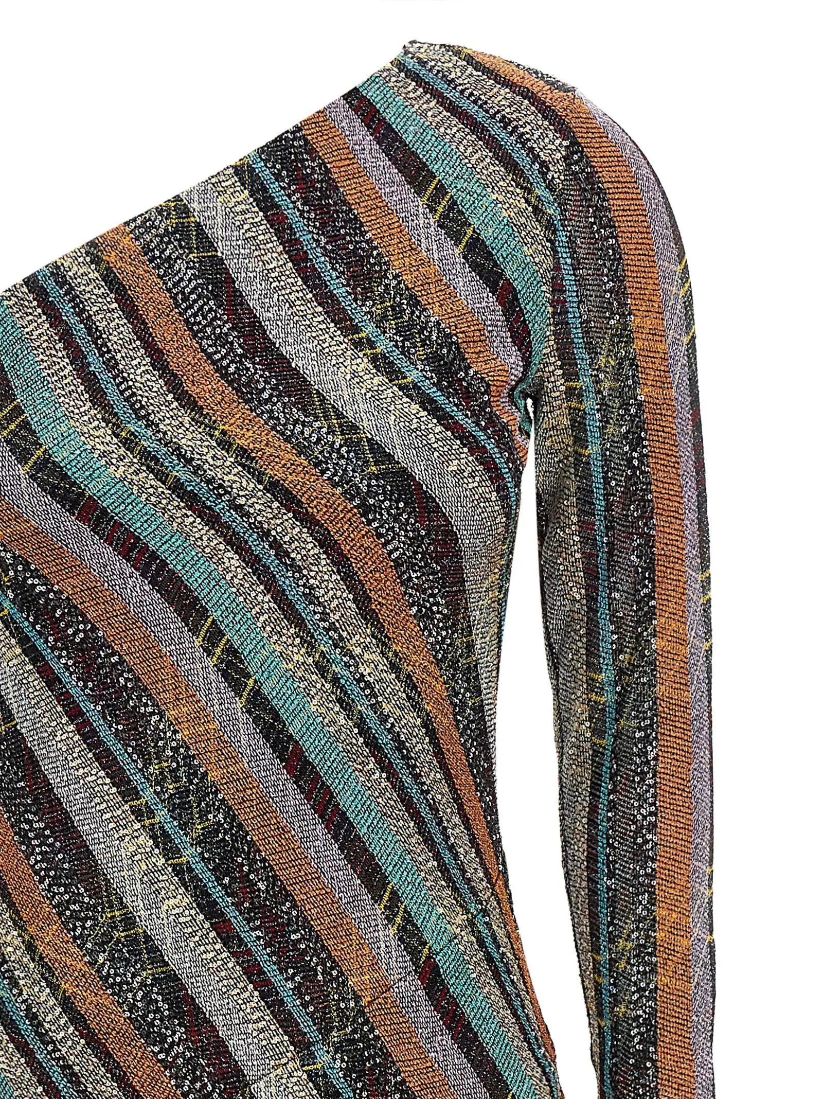 Robe longue Missoni multicolore en viscose