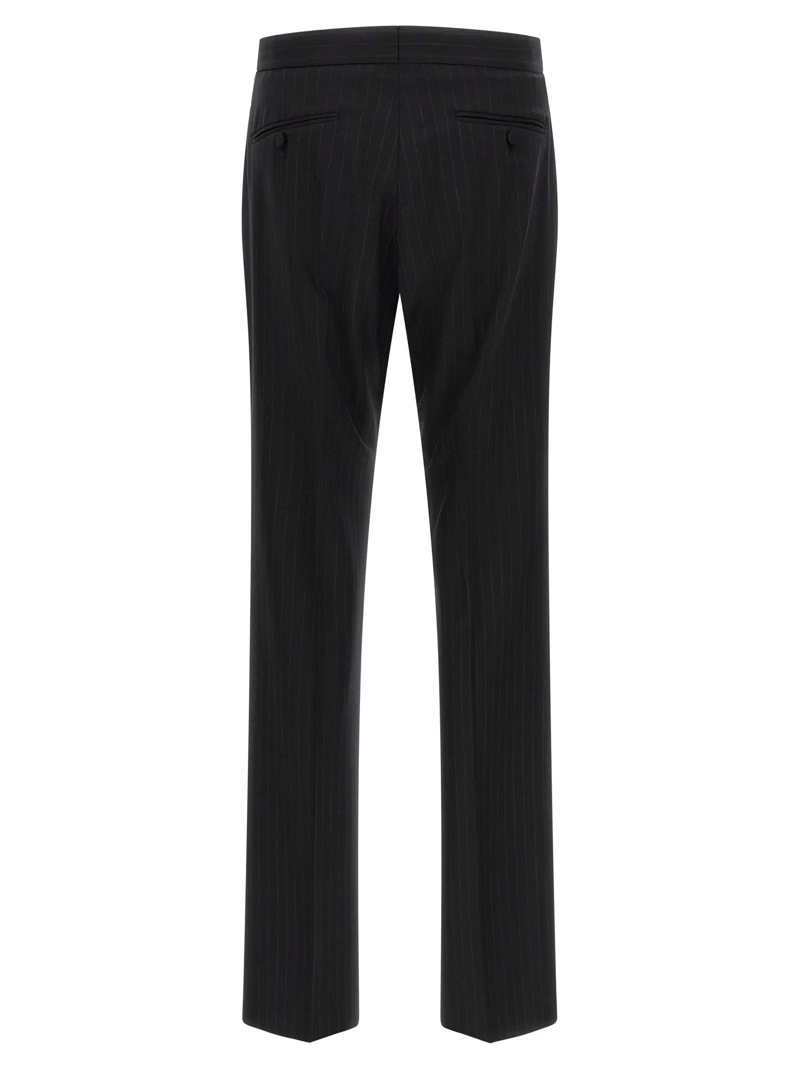 Tom Ford Black Wool Two-Piece Suit
