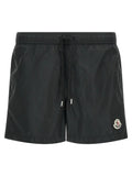 Moncler Black Polyamide Knee Length