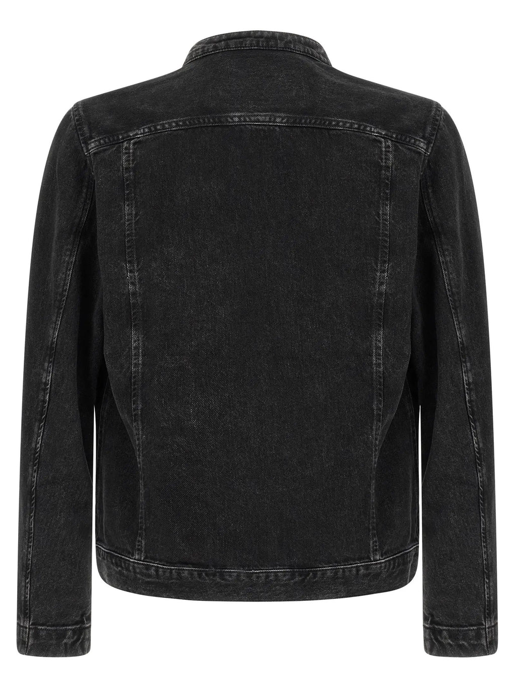 Diesel Black Cotton Denim Jacket