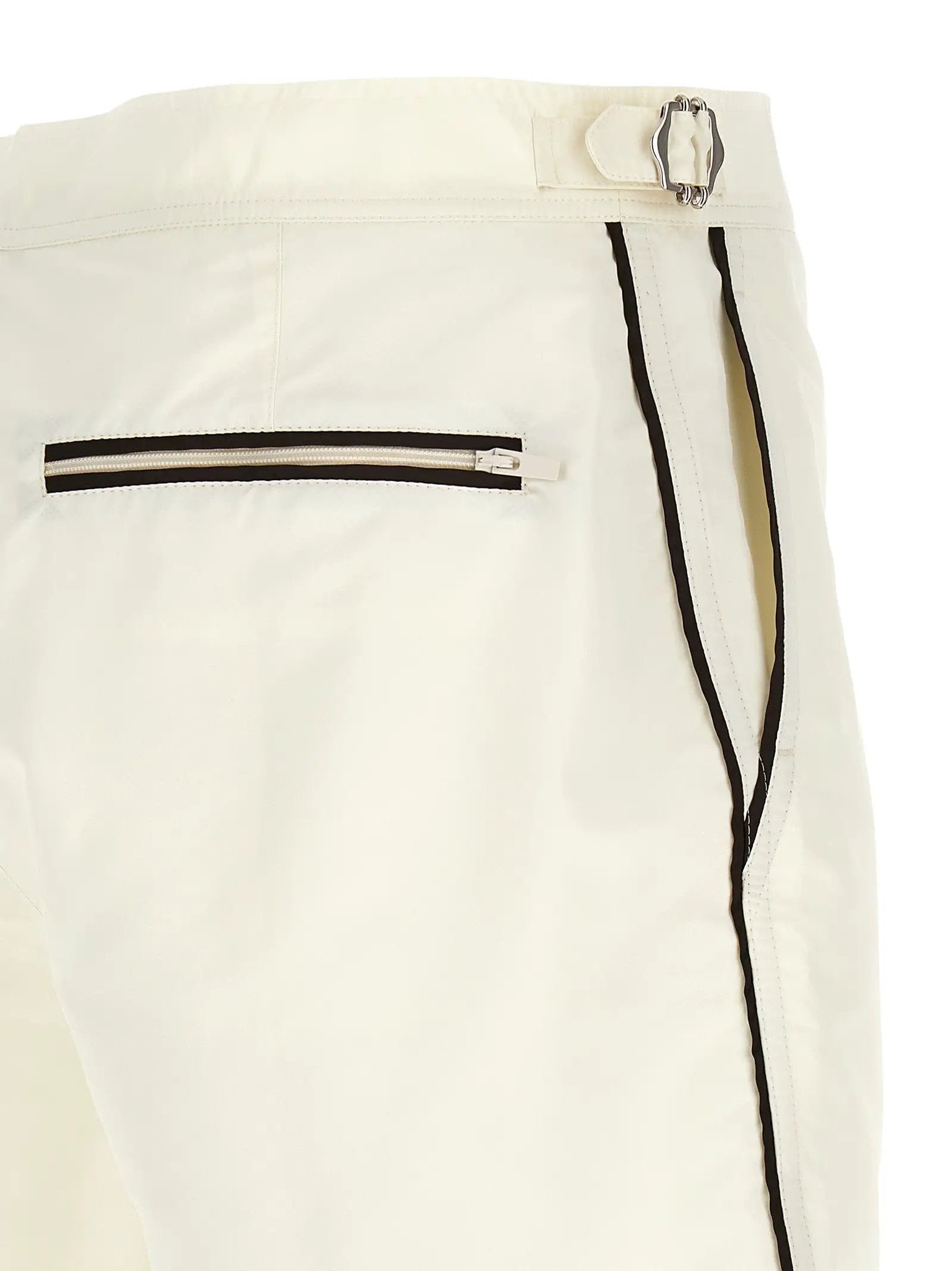 Brunello Cucinelli Beige Polyester Swim Shorts