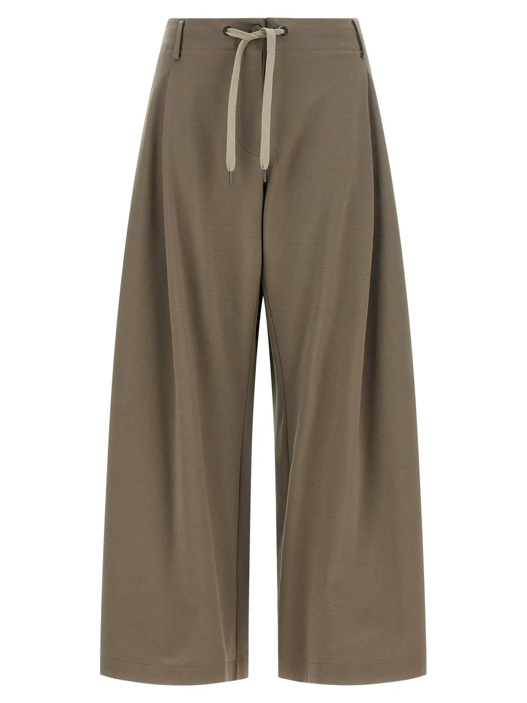 Brunello Cucinelli Gray Cotton Athletic Pants