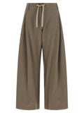 Brunello Cucinelli Gray Cotton Athletic Pants