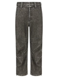 Diesel Gray Polyethylene Casual Pants