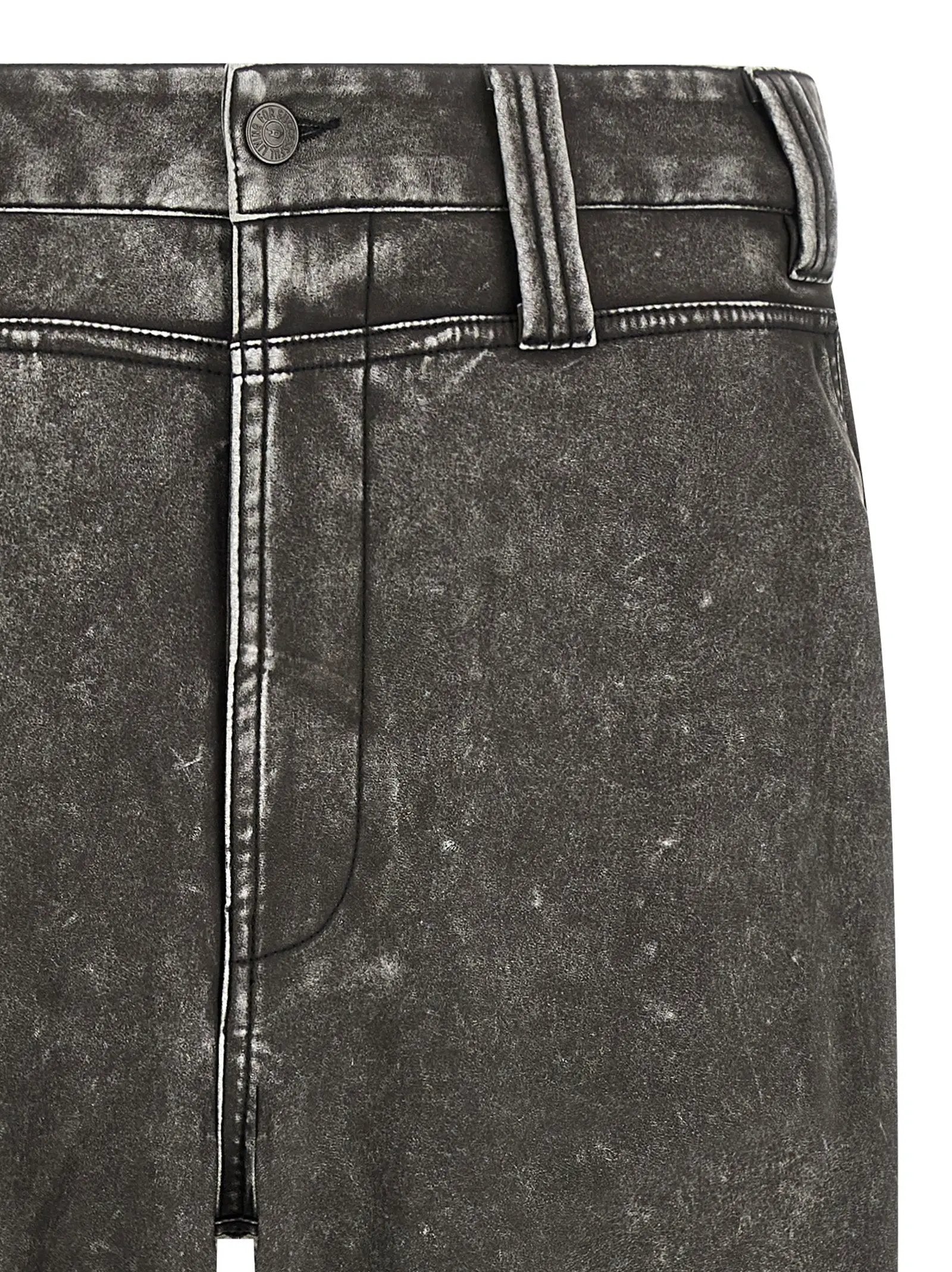 Diesel Gray Polyethylene Casual Pants