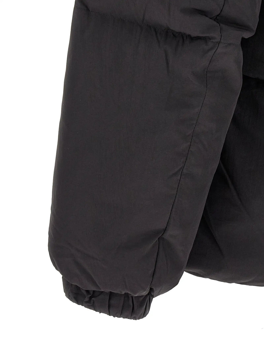 Diesel Black Polyamide Full-Length Jacket