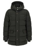 MooRER Bicolor Wool Full-Length Jacket