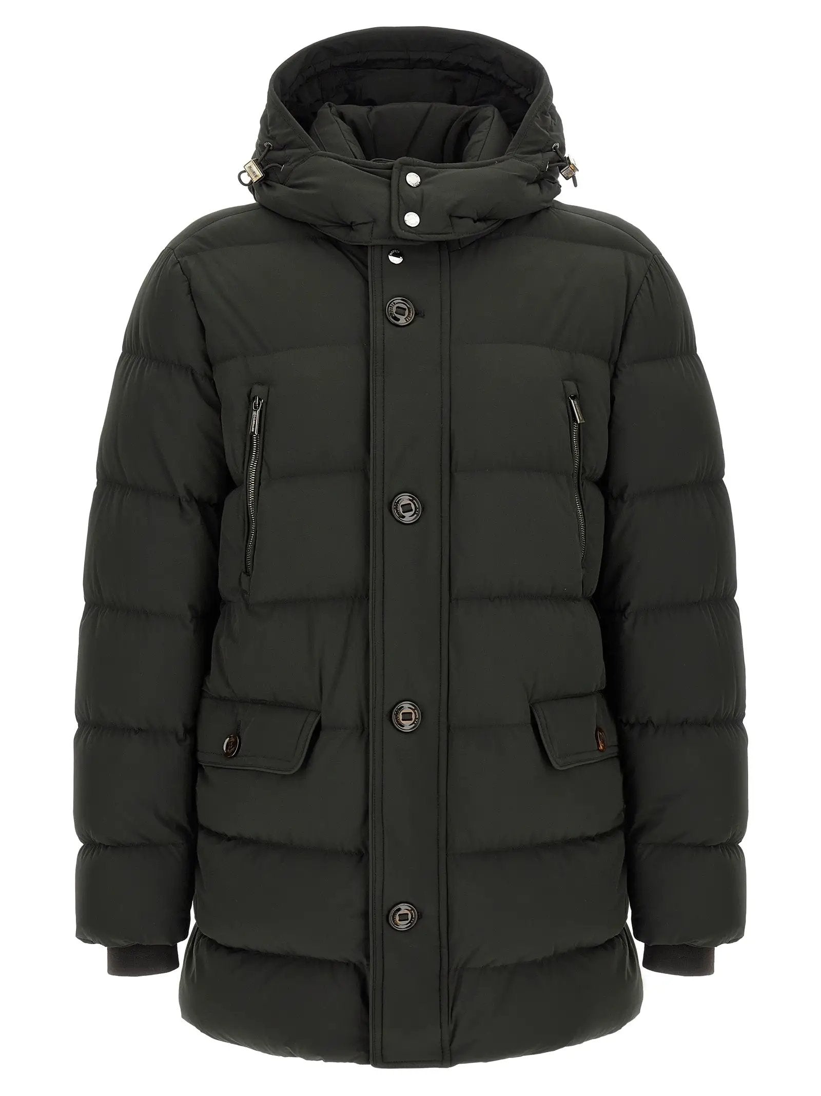MooRER Bicolor Wool Full-Length Jacket