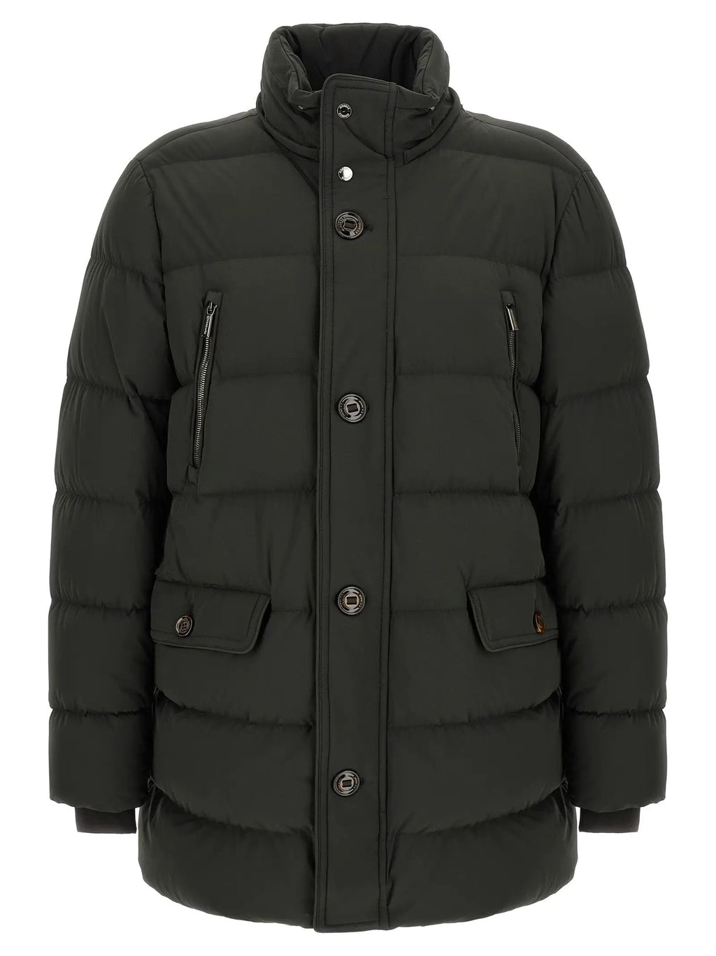 MooRER Bicolor Wool Full-Length Jacket