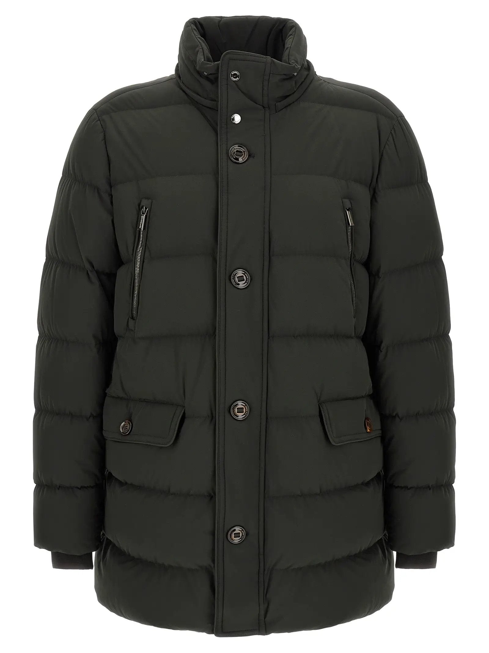 MooRER Bicolor Wool Full-Length Jacket