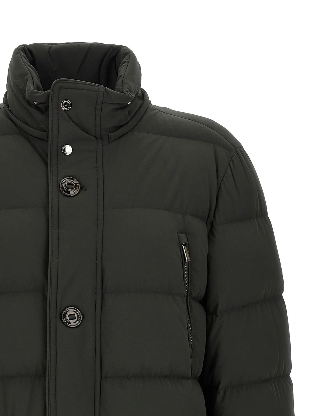 MooRER Bicolor Wool Full-Length Jacket