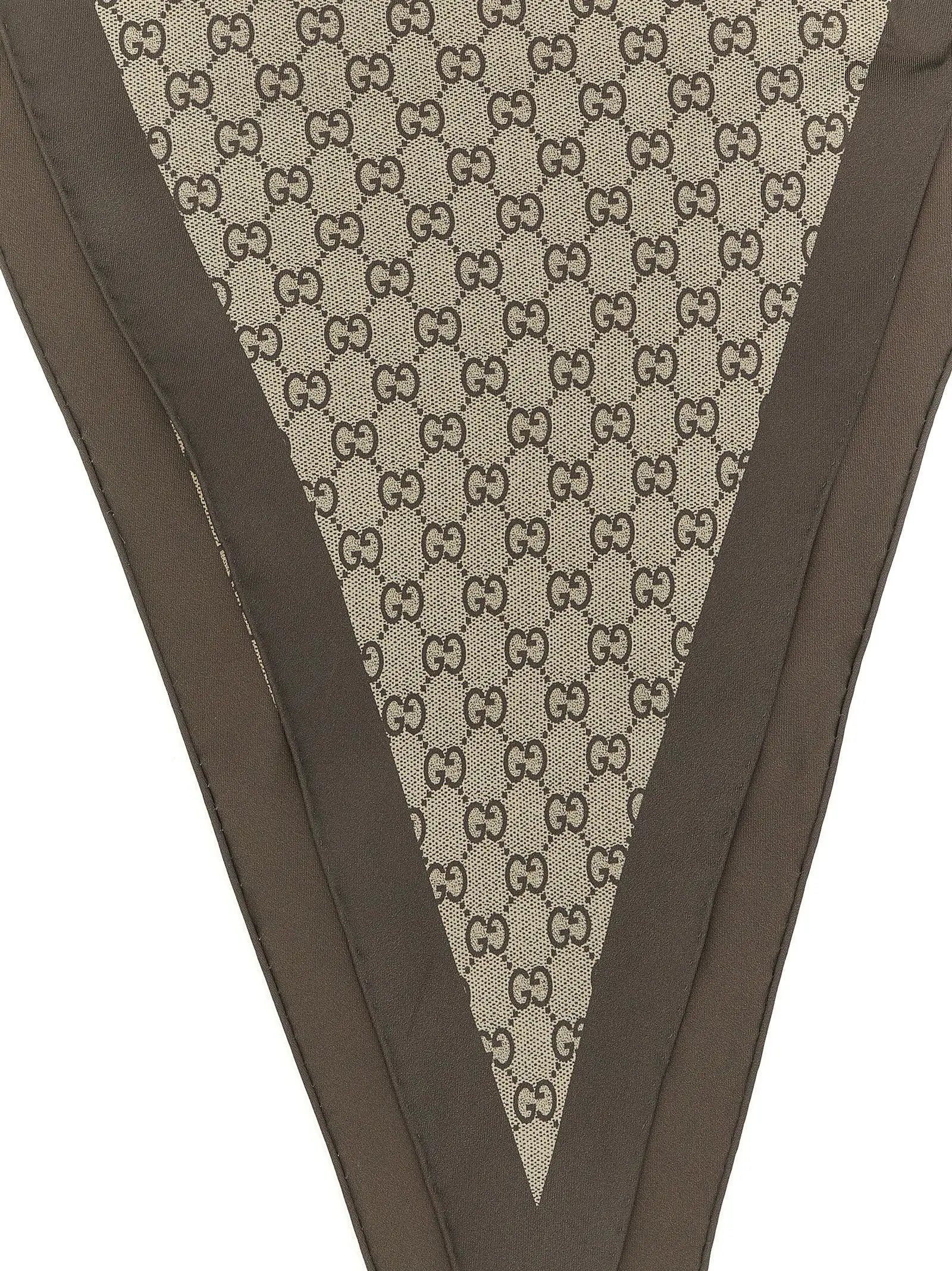 Gucci Beige Silk Foulard