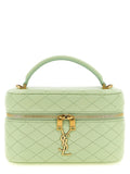 Saint Laurent Bicolor Lamb Leather Handbag