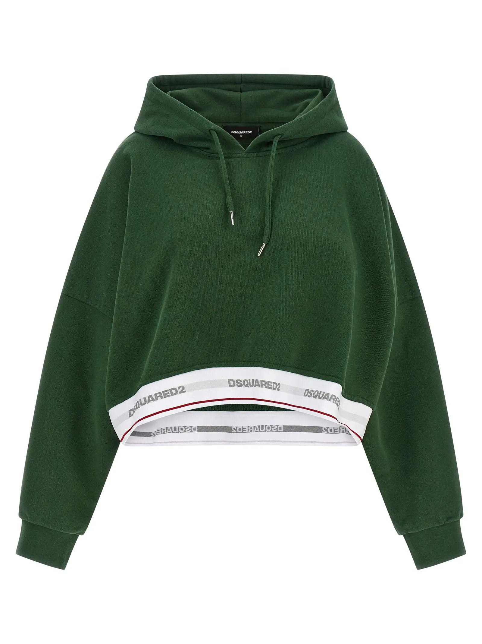 Sweat-shirt bicolore en coton Dsquared²