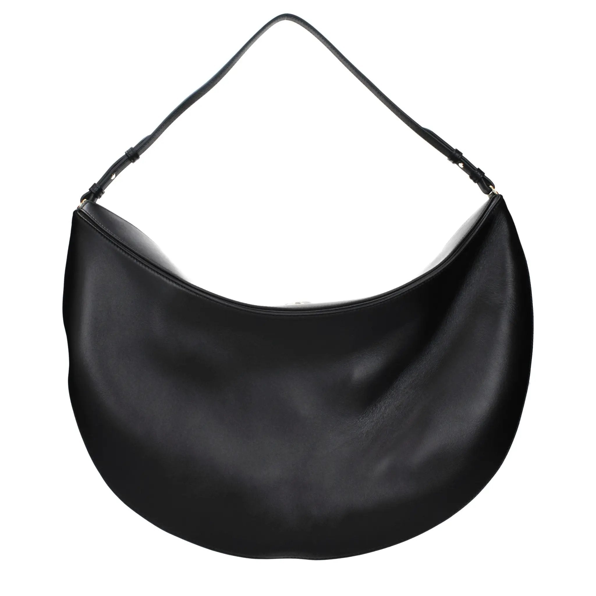 Jacquemus Black Leather Shoulder Bag