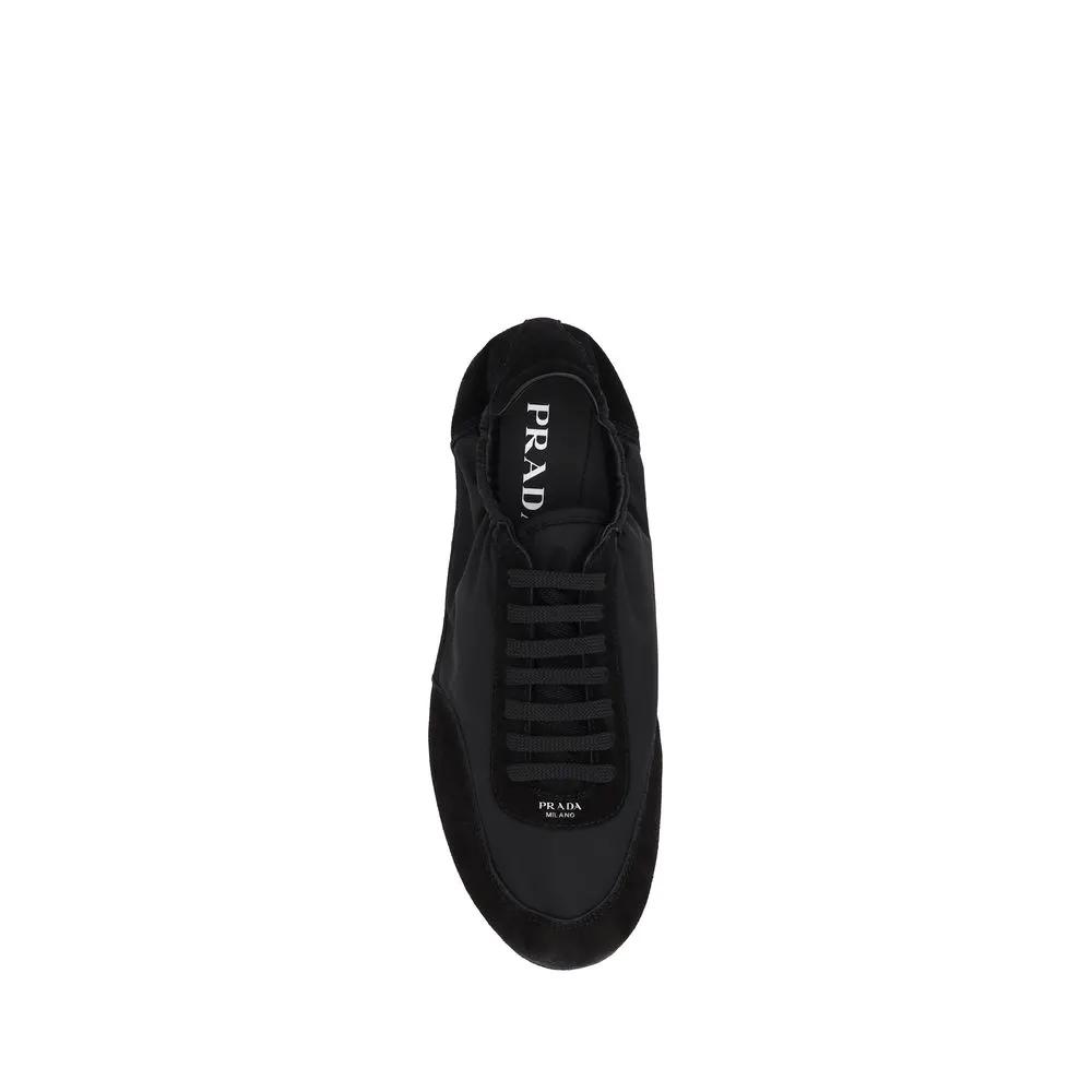 Prada Prada Black Recycled Polyamide Sneakers