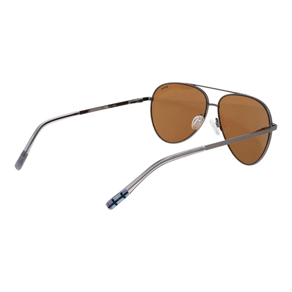 Barbour Barbour Gray Metal Sunglasses