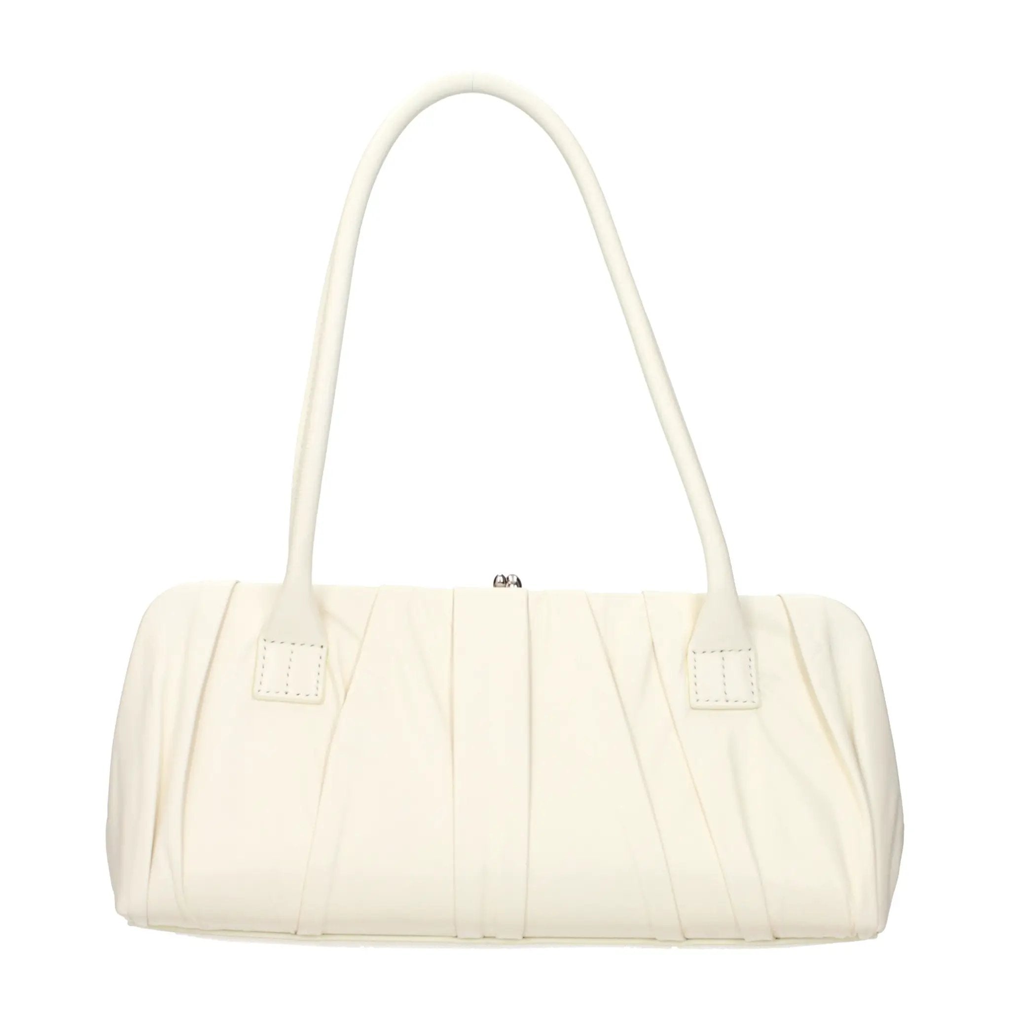 Jil Sander White Leather Shoulder Bag
