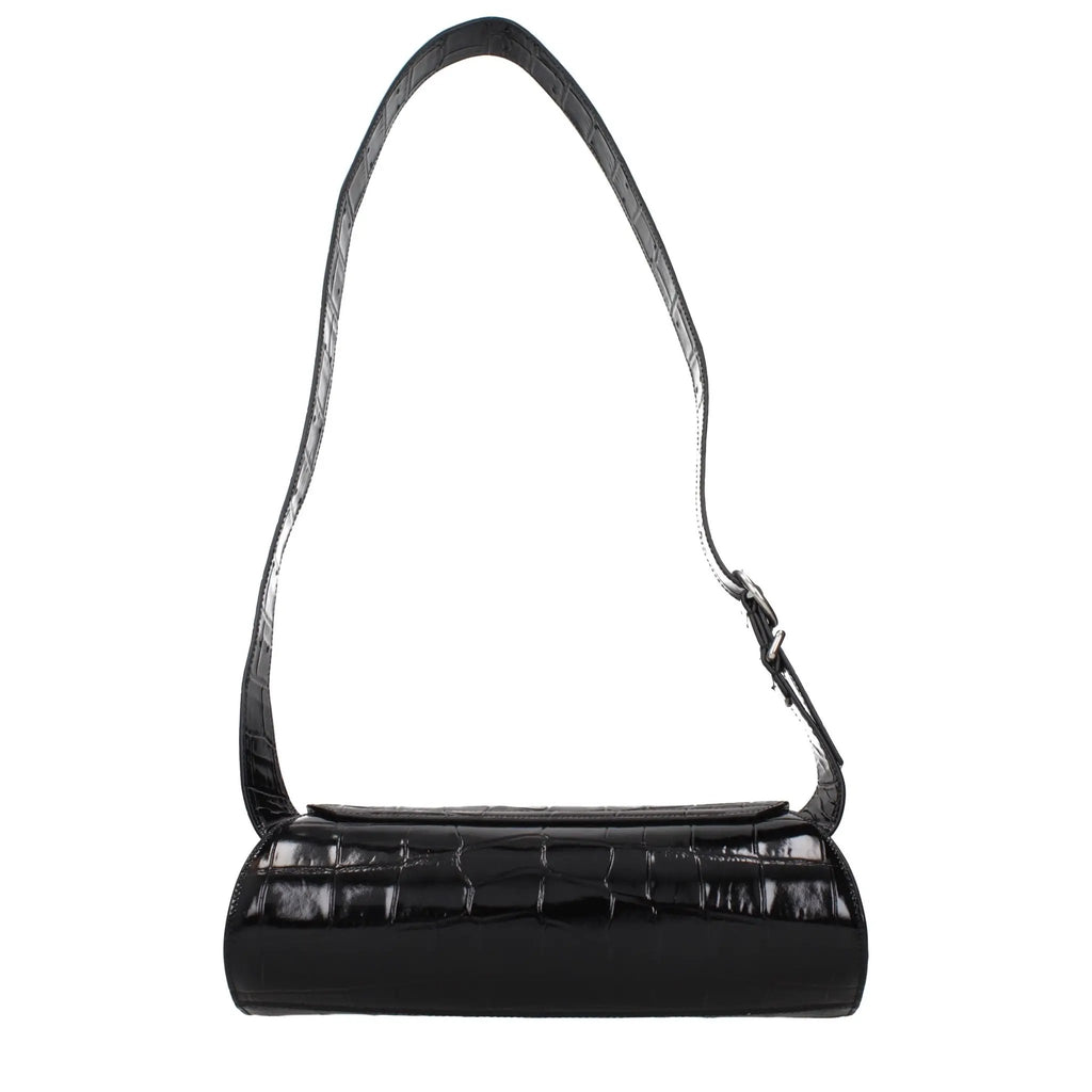 Jil Sander Black Leather Crossbody Bag