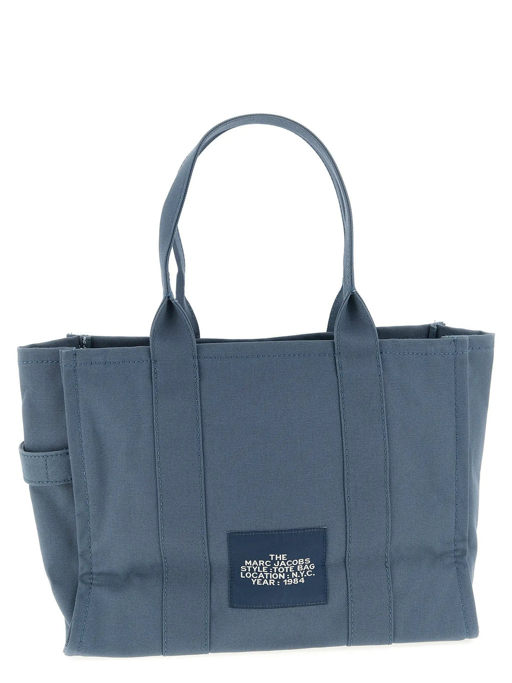 Marc Jacobs Blue Cotton Tote Bag
