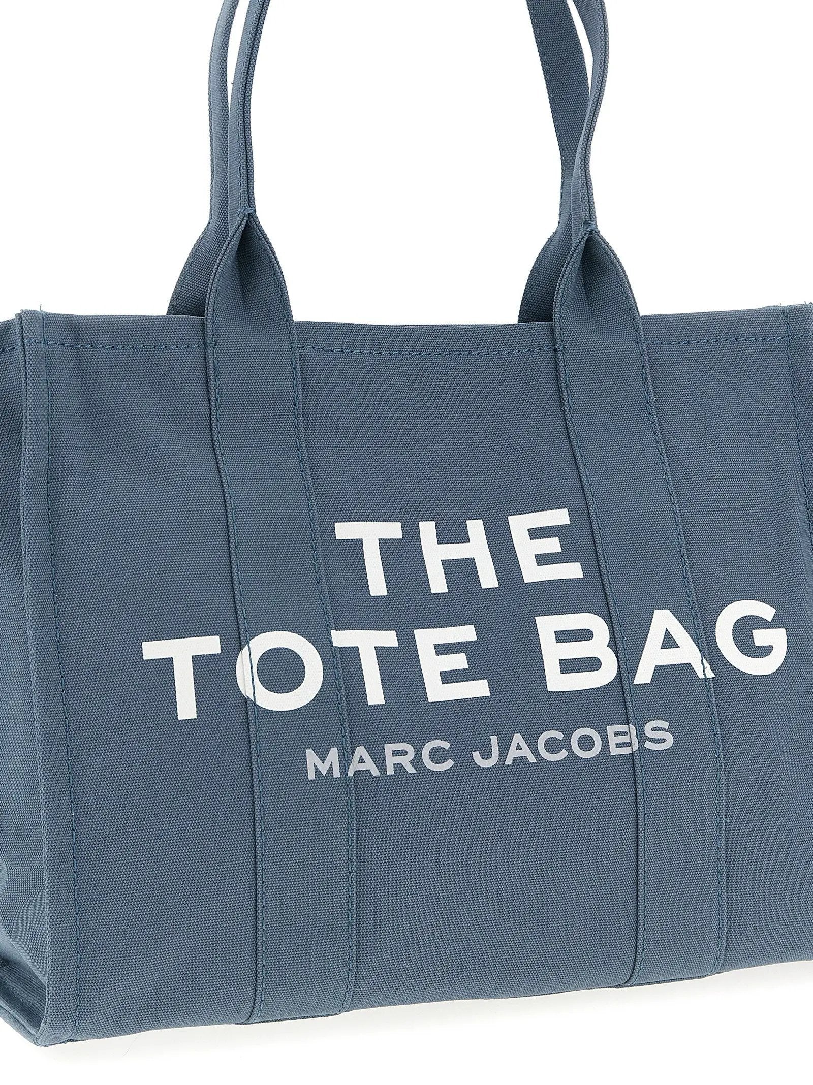 Marc Jacobs Blue Cotton Tote Bag
