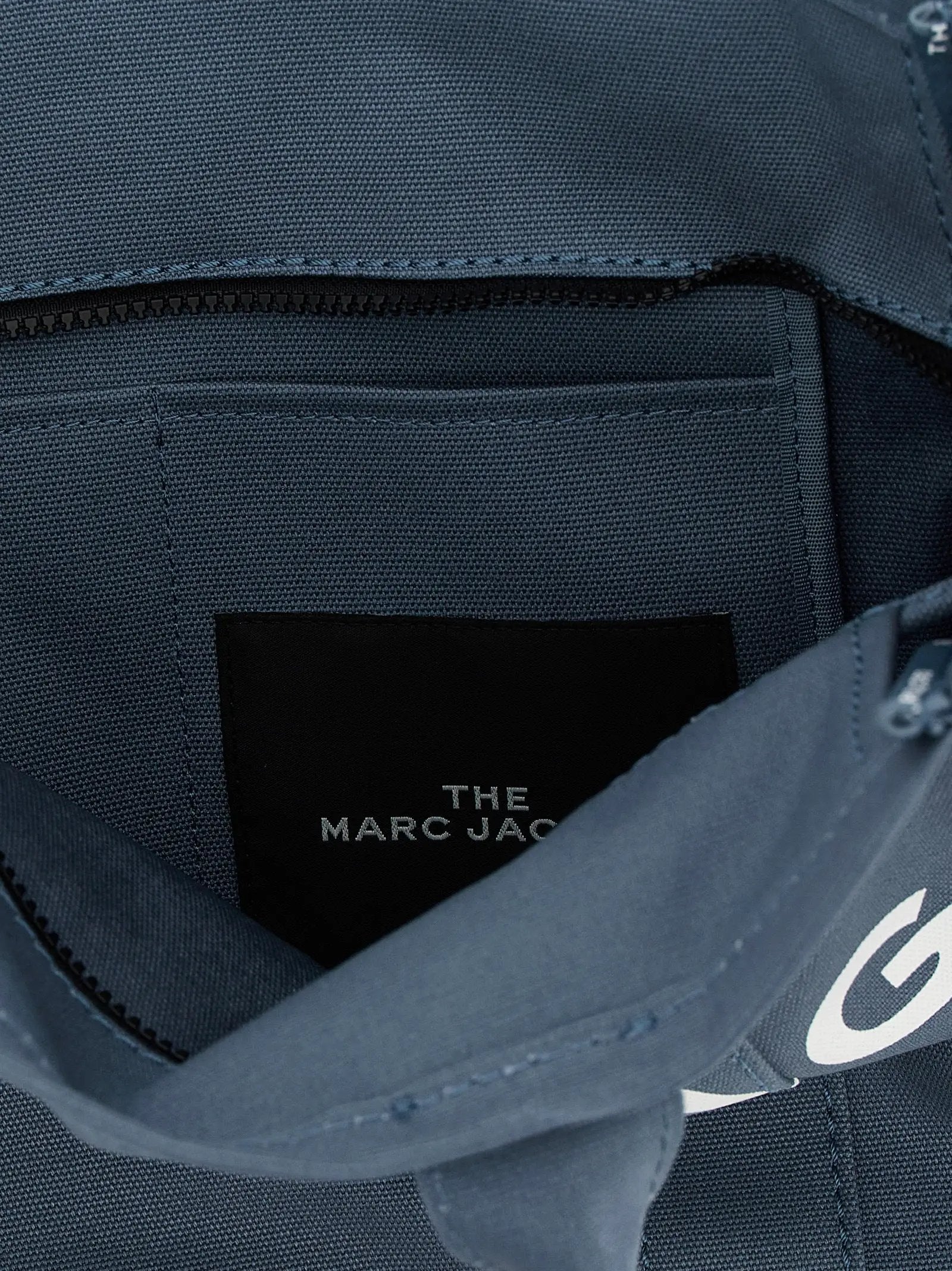 Marc Jacobs Blue Cotton Tote Bag