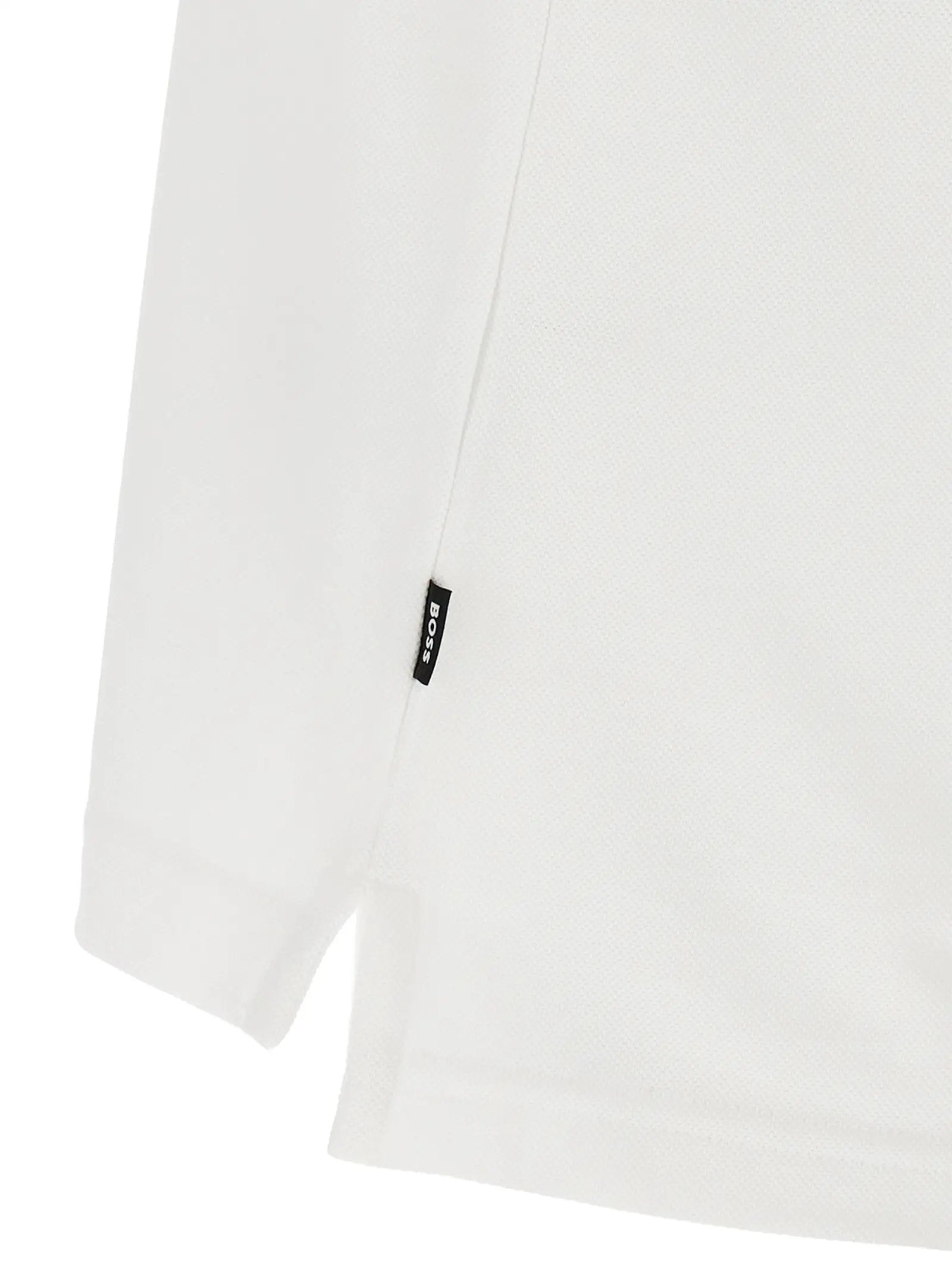 Polo en coton blanc Hugo Boss