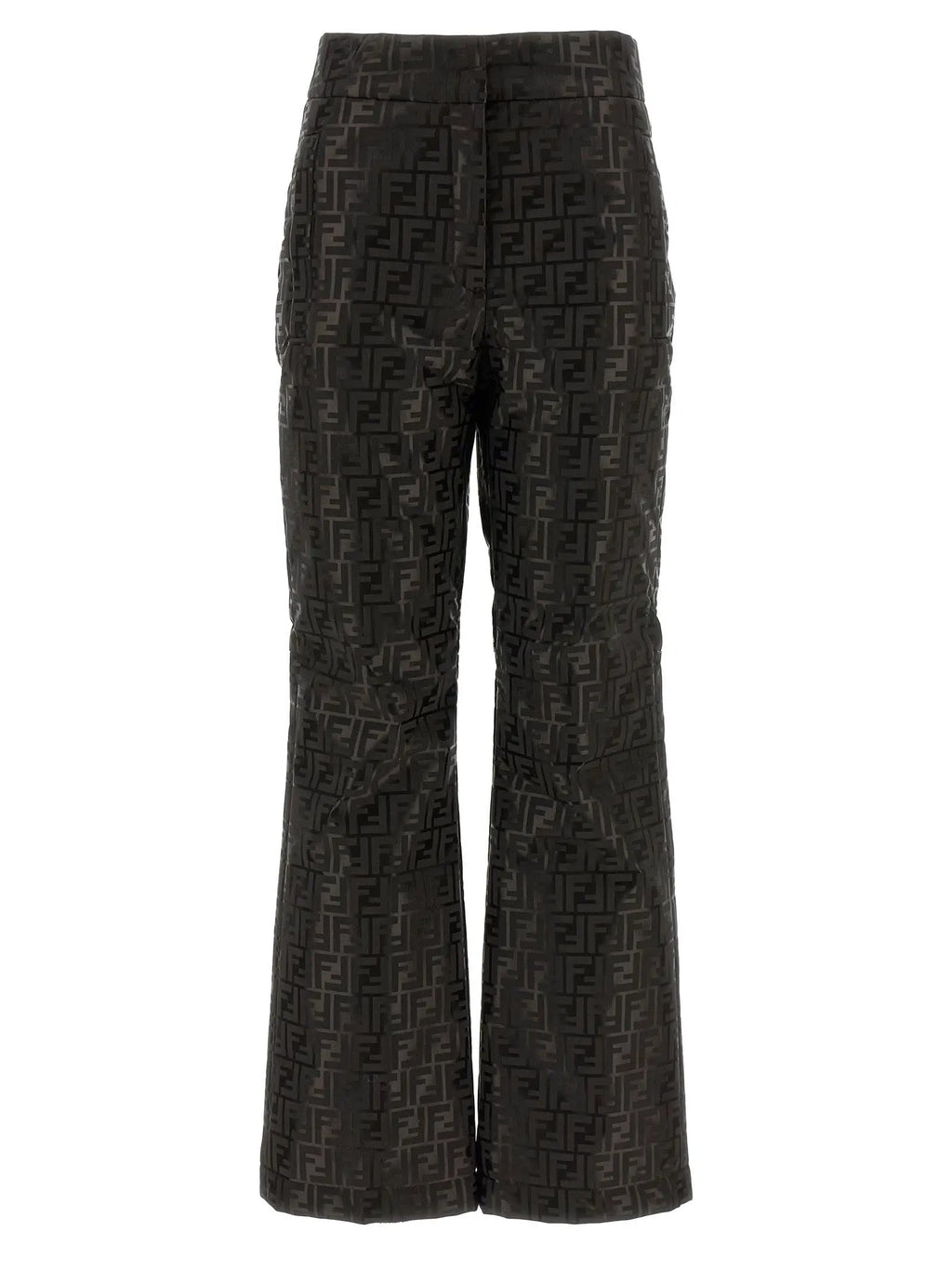 Fendi Brown Cotton Athletic Pants
