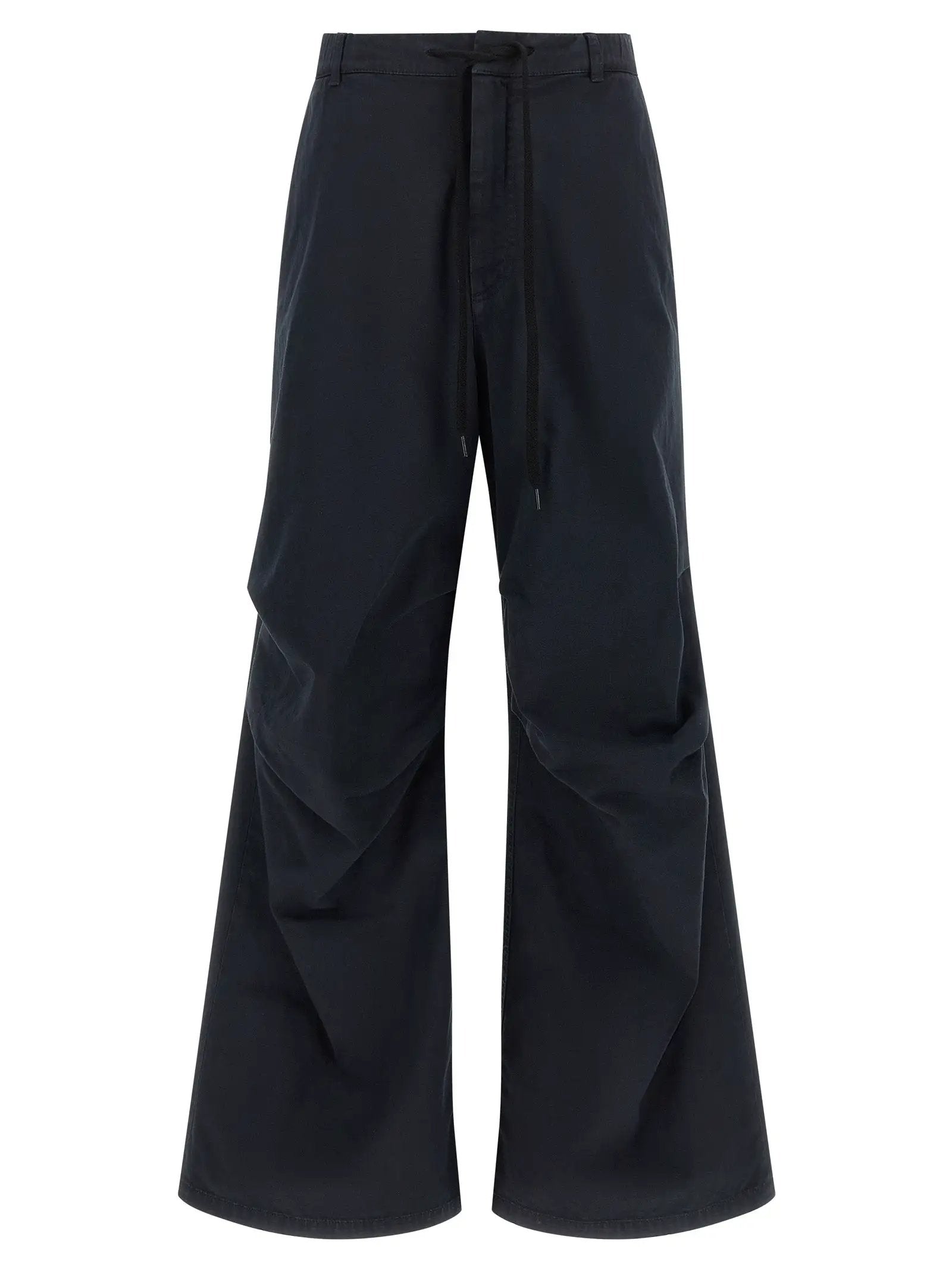 MM6 Maison Margiela Blue Cotton Casual Pants