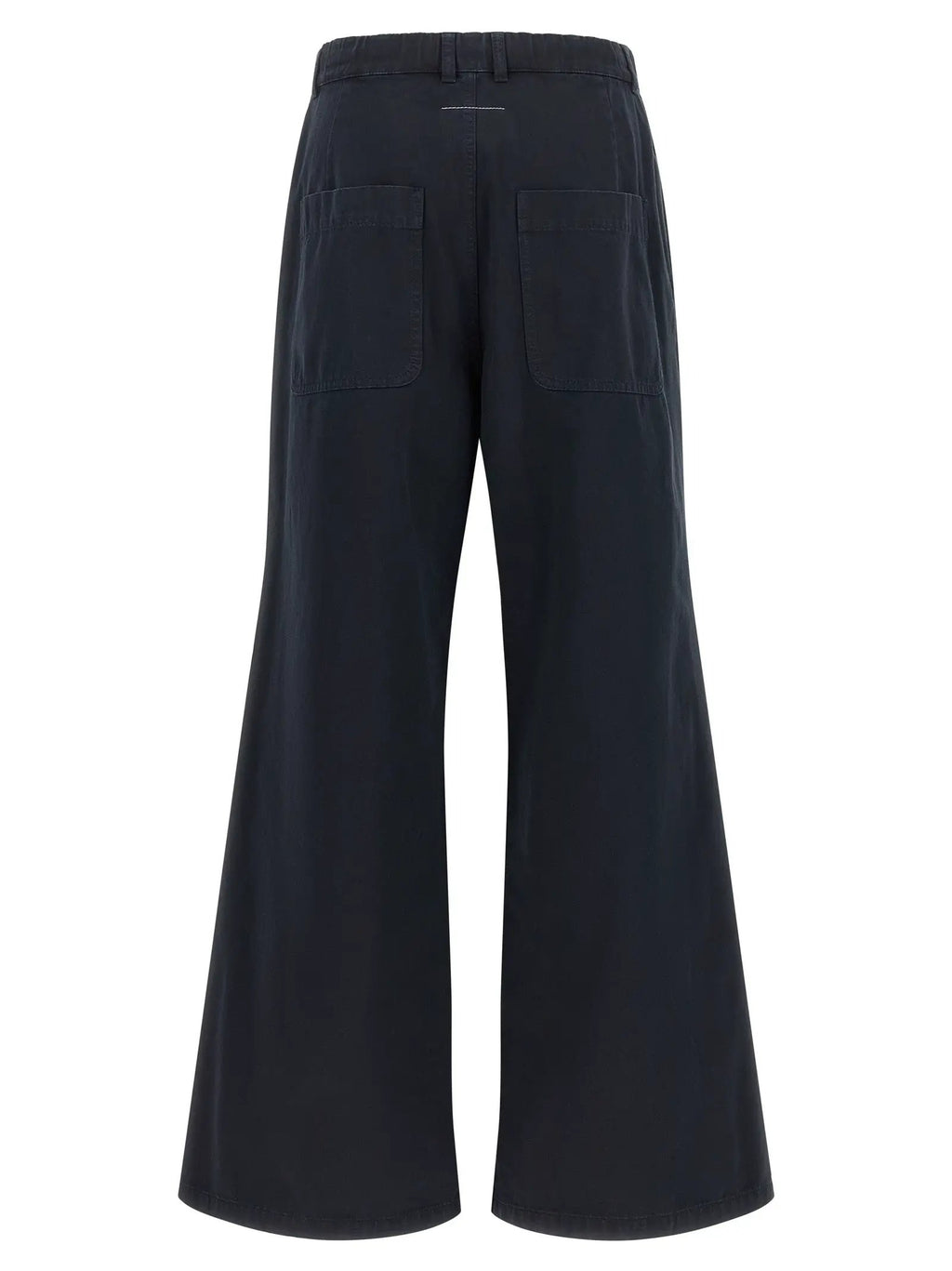 MM6 Maison Margiela Blue Cotton Casual Pants