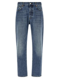 Department 5 Blue Cotton Relaxed Fit Jeans