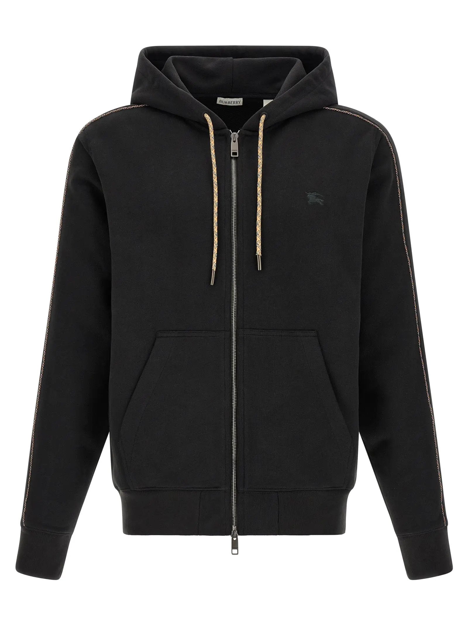 Burberry Black Cotton Sweatshirt