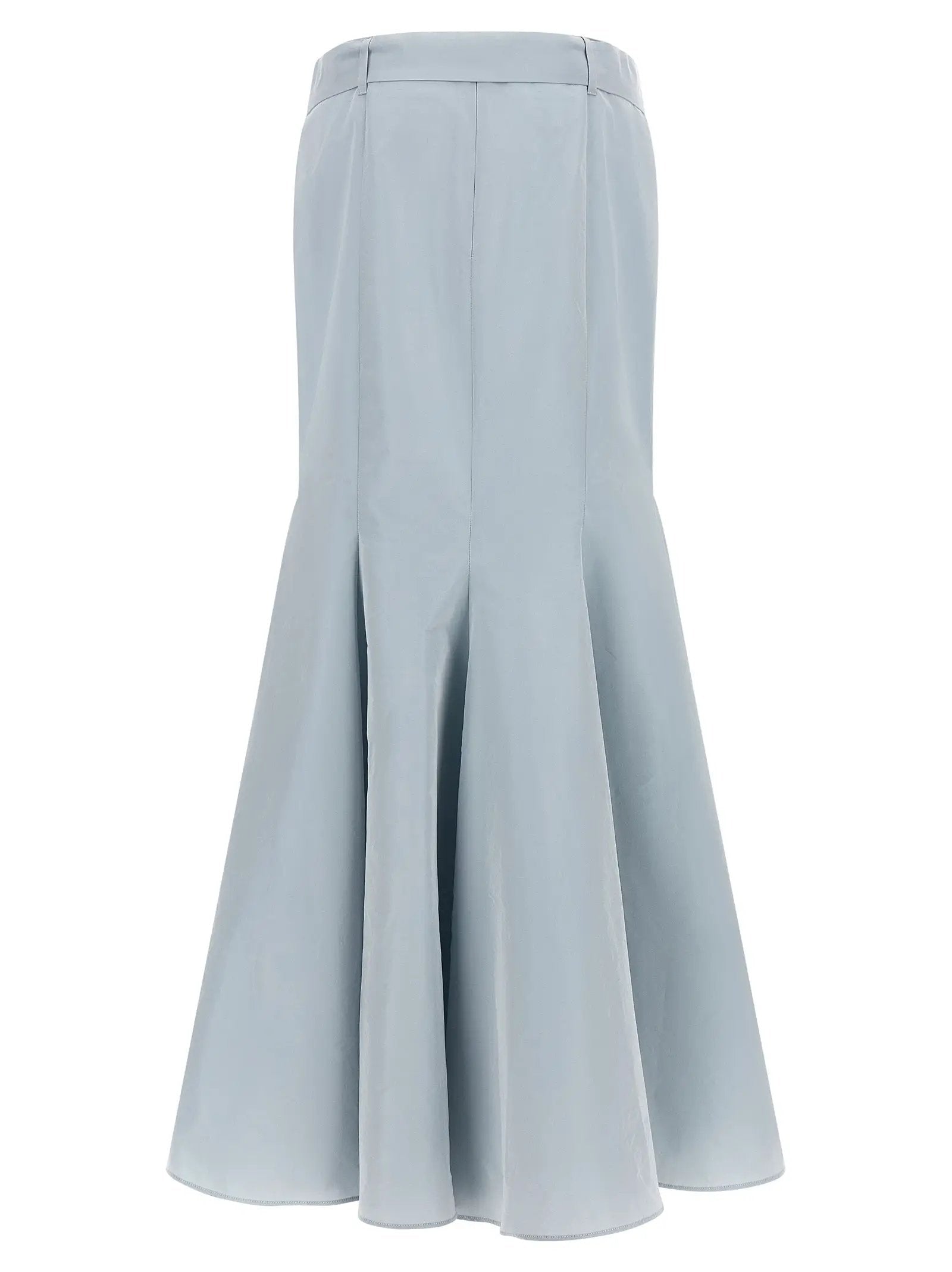 Mini-jupe en polyester bleue PINKO