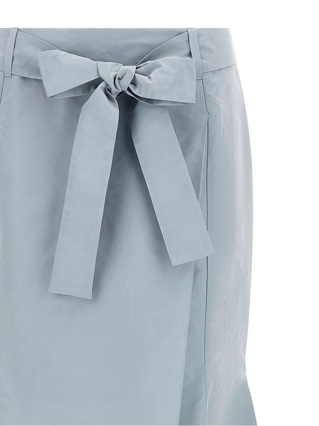 Mini-jupe en polyester bleue PINKO