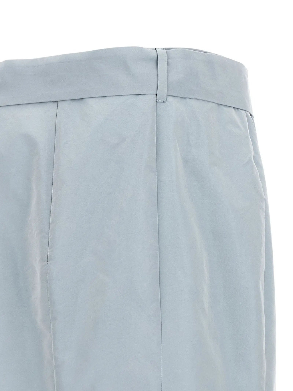 Mini-jupe en polyester bleue PINKO
