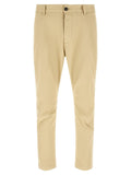 Pantalon cargo en coton beige Dsquared²